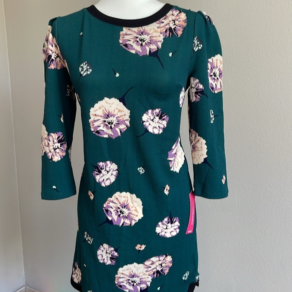 NWT Xhilaration Floral Green Dress Size M